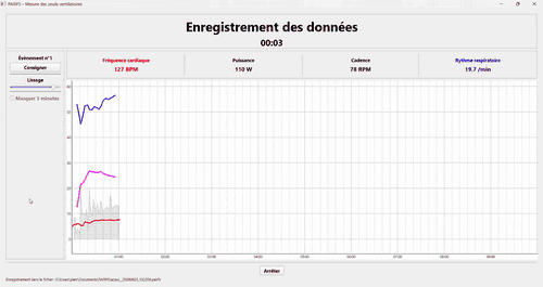 Enregistrement en direct PairFS